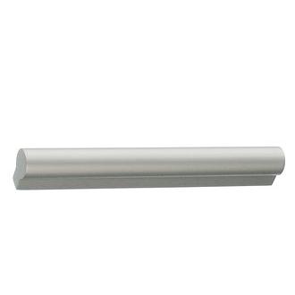 Smedbo B610 3 7/8 in. Flat Pull in Satin Aluminum from the Design Collection